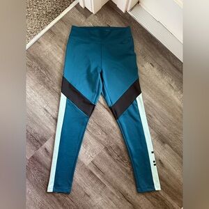 Adidas Women’s Designed 2 Move Colorblock 7/8 Tights Climalite Leggings - Small